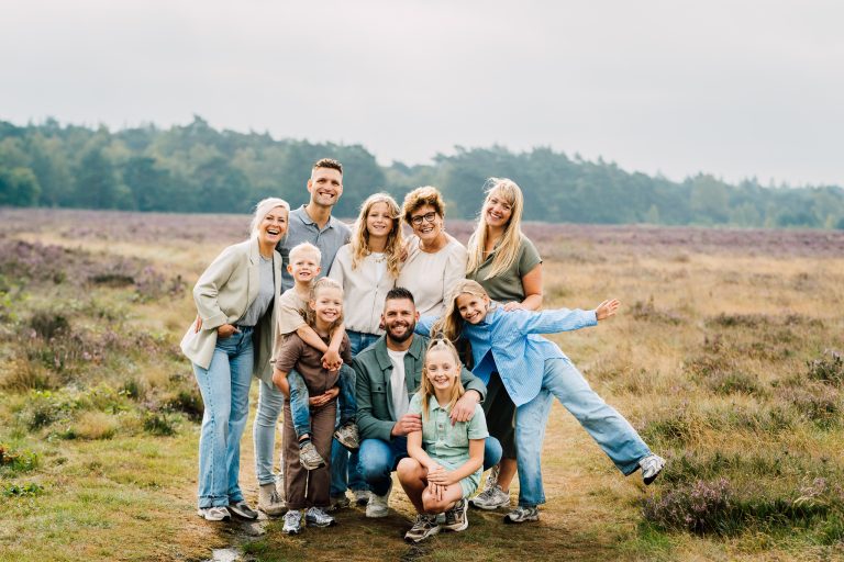 familjefotograf stora familjen