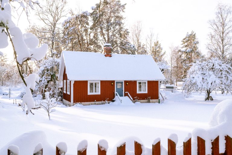 airbnb fotografering vinter semester hus